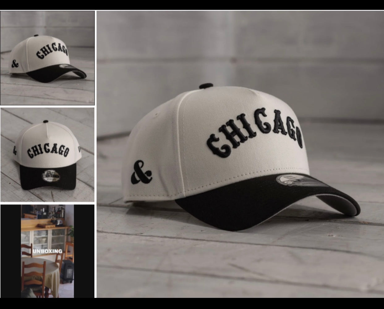 NEW ERA 9FORTY A-FRAME MLB CHICAGO WHITE SOX FOREVER & EVER TWO TONE / GREY UV SNAPBACK CAP
